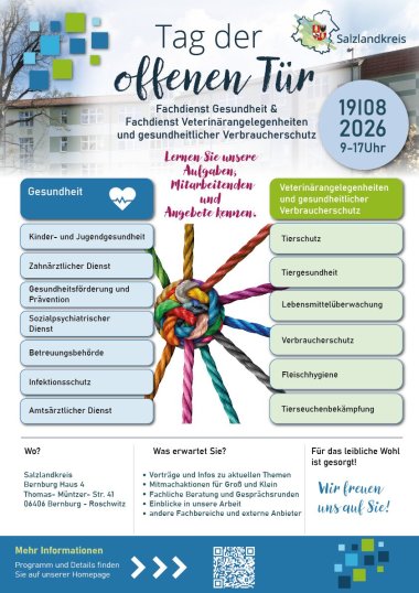 Poster: Open Day on 19 August 2026 Poster: Open Day on 19 August 2026