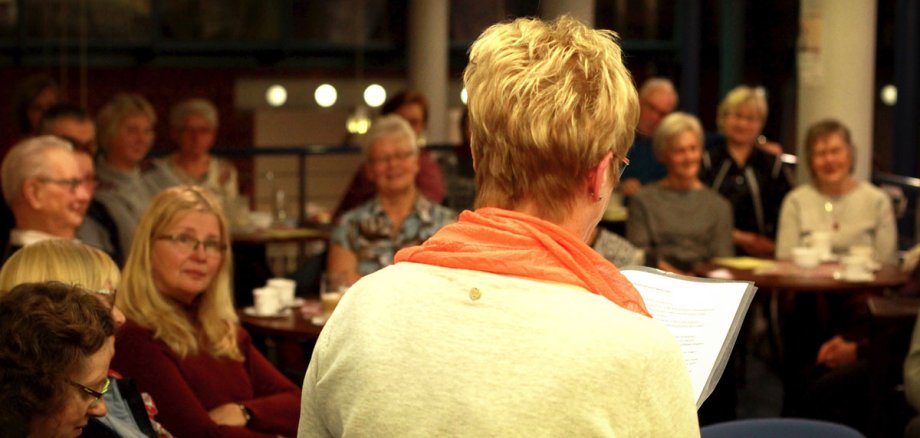 Reading café Salzlandkreis district library