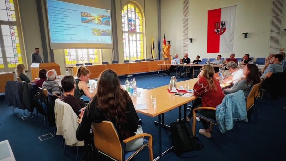 Fifth energy and climate round table of the Salzland district on 10 September 2025 at the district administration office