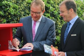 Landrat Markus Bauer und 