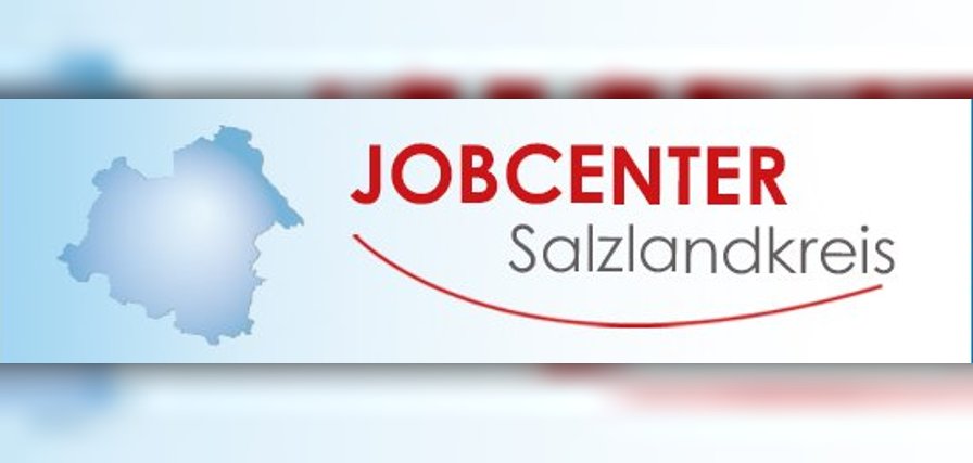 Schriftzug Jobcenter Salzlandkreis