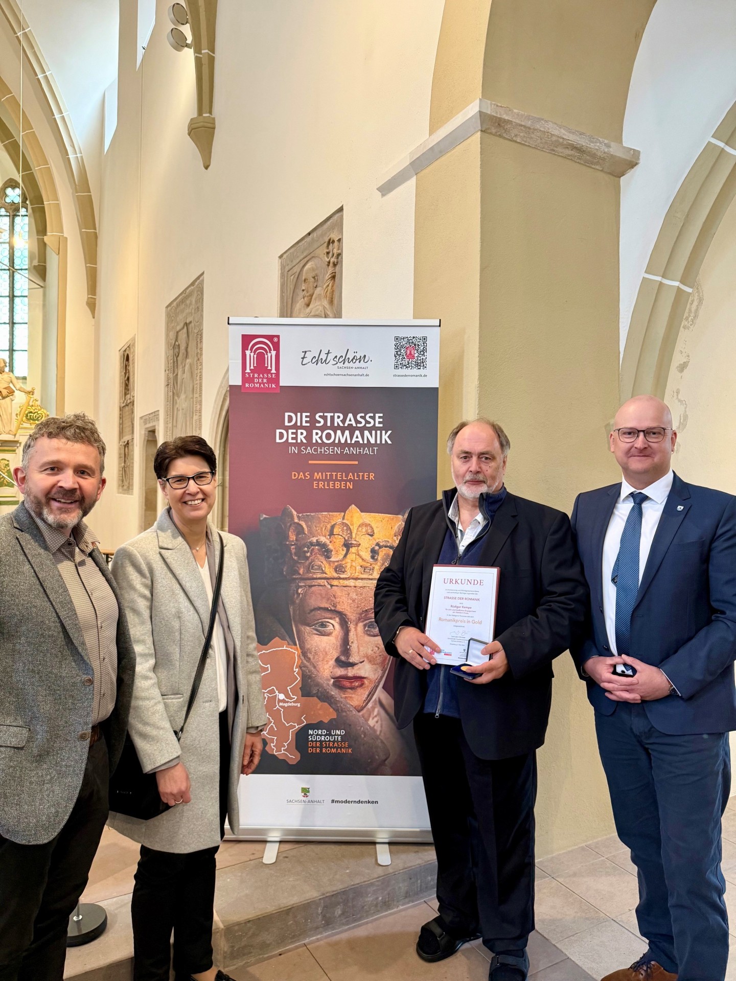 De izquierda a derecha: Matthias Poeschel, Carola Schmidt, Rüdiger Kempe, Robert Käsebier De izquierda a derecha: Matthias Poeschel, Carola Schmidt, Rüdiger Kempe, Robert Käsebier