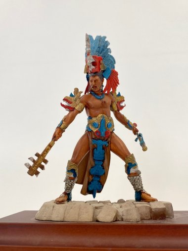 Maya-Krieger SLK Salzlandmuseum