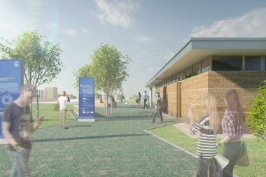 Esquema de planificación del Centro de Información Turística del Santuario del Anillo de Pömmelte