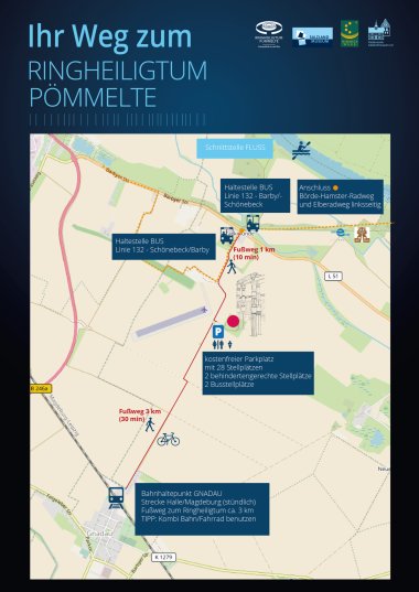 Camino al santuario del anillo de Pömmelte