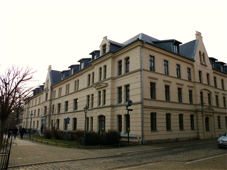 Gebäude des Jobcenters am Standort Aschersleben
