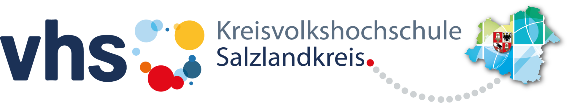 Logo de l'université populaire du district de Salzlandkreis Logo de l'université populaire du district de Salzlandkreis