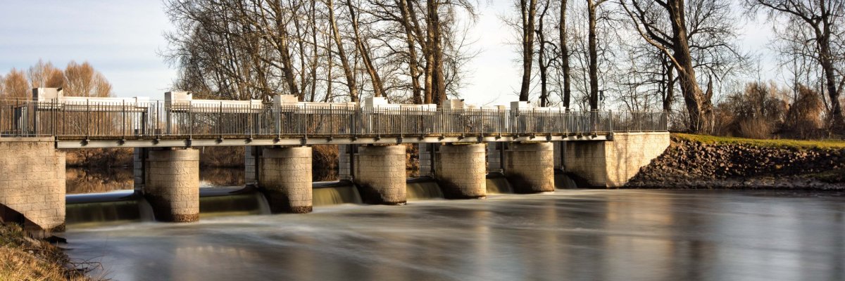 Barrage de Rothenförder près d'Unseburg