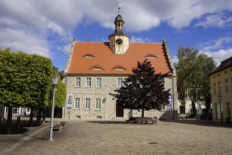 Salzlandmuseum vue de face-été