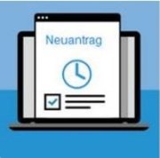 Neuantrag auf einem PC-Bildschirm.